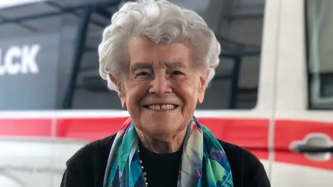 영국에 사는 베릴은 올해 100번째 생일을 맞았다