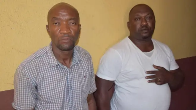 Di two officers wey dem suspect say kill Kolade