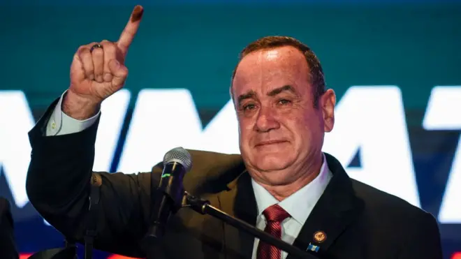 Giammattei es el presidente electo de Guatemala.