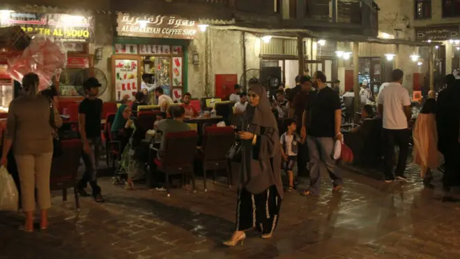 أحد أسواق قطر