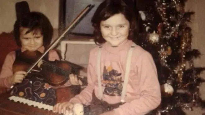 Maja Petrusevska de niña