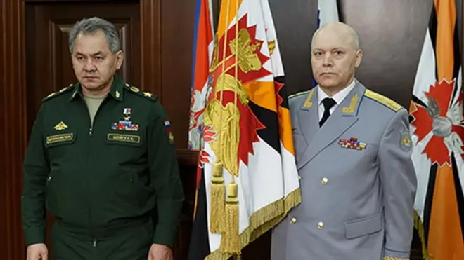 Коробова (справа) назначили руководителем ГРУ в 2016 году