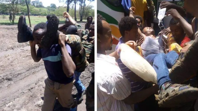 እቶም ተመሪዞም ዝተብሃሉ ወተሃደራት ናብ ሆስፒታል ተወሲዶም