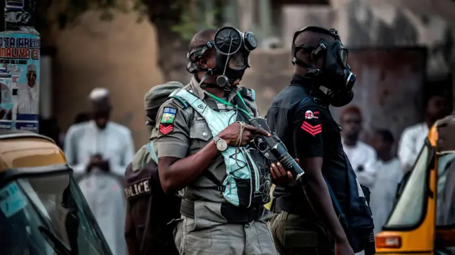 Aworan awon ọlọpaa Naijiria