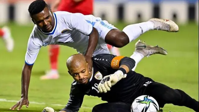 Anwar Shakunda iyo gool hayaha xulka qaranka Cumaan, Faiz Al-Rushaidi 