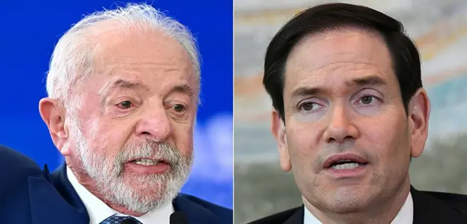 Lula e Marco Rubio
