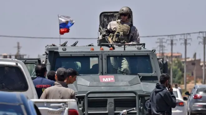 انتشرت الشرطة العسكرية الروسية في القرى التي شملها الاتفاق بين روسيا والمعارضة في درعا
