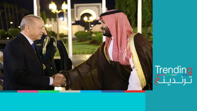 ولي العهد السعودي في جولة مع أردوغان بسيارة "توغ" هدية من الرئيس التركي