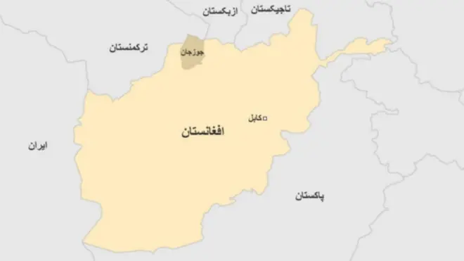 ولایت جوزجان در شمال افغانستان از ولایات نسبتا امن افغانستان است