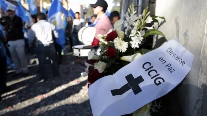 En Guatemala se han tenido lugar manifestaciones a favor y en contra de la presencia de la Cicig en el país.