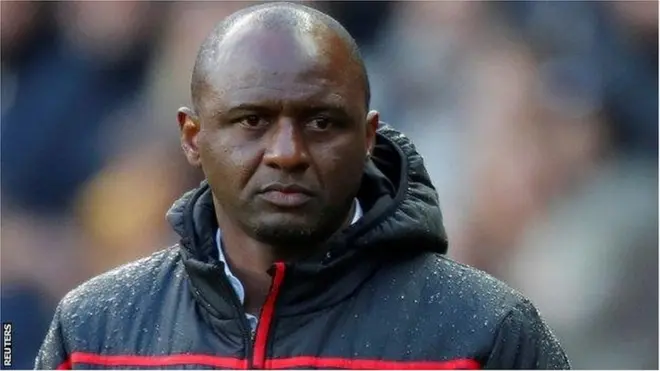 Patrick Vieira yuko katika orodha ya makocha wanaotakiwa na Crystal Palace