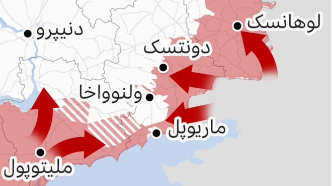 نقشه اوکراین