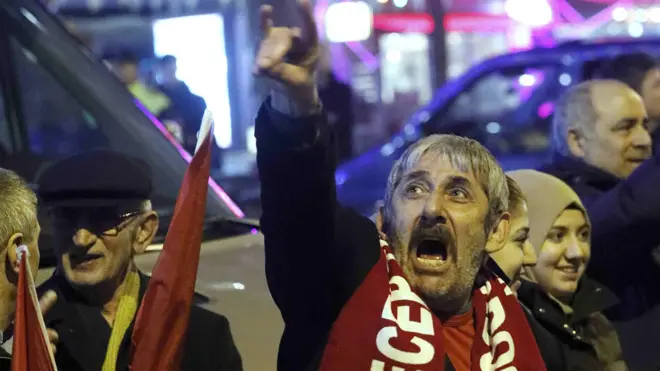 متظاهرون أتراك