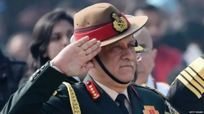 وپن راوت نے پارلیمان کو بتایا کہ فوج کا 68 فیصد سازو سامان پرانا ہو چکا ہے