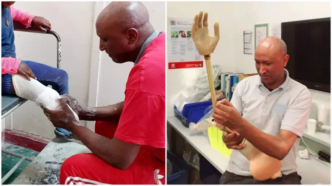 አቶ ሰለሞን በሥራ ላይ