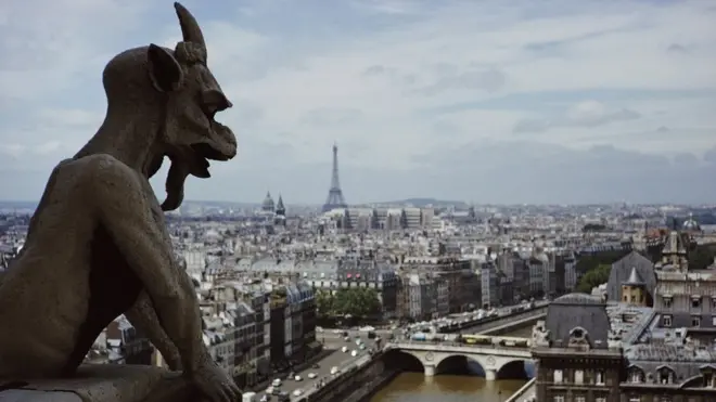Gargoyle on Notre Dame