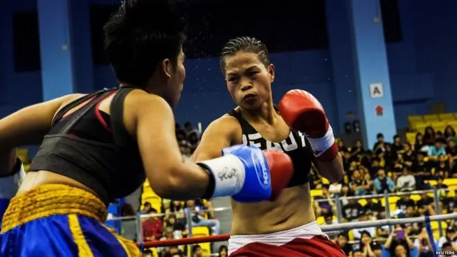 यहां उनका मुकाबला थाईलैंड की खिलाड़ी जारुसिरी रोंगमुआंग से हुआ.