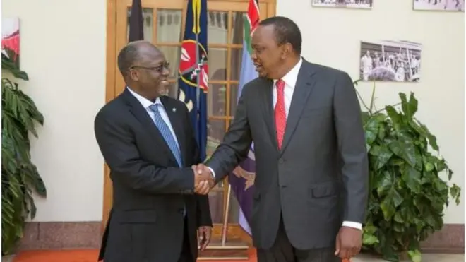 Rais Magufuli na mwenzake wa Kenya Uhuru Kenyatta ni miongoni mwa viongozi waliotuma rambirambi zao