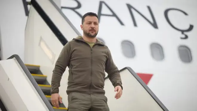 Зеленский неожиданно прилетел на G7 в Хиросиму в субботу