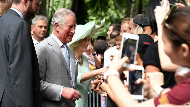 Prince Charles and im wife for Australia Commonwealth Games