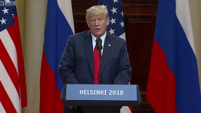 У Гельсінкі Трамп став на сторону Путіна щодо втручання Росією у вибори