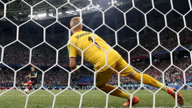 Luka Modric'in kaçırdığı penaltı