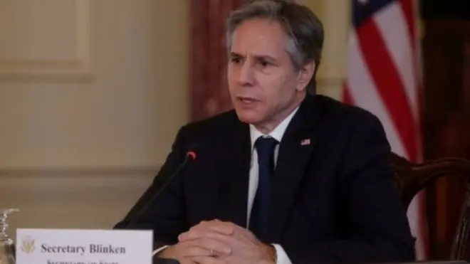 ABŞ, Azərbaycan, sanksiya, Rusiya, Antony Blinken