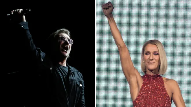 UN diplomats were treated to tickets to U2 and Celine Dion concerts