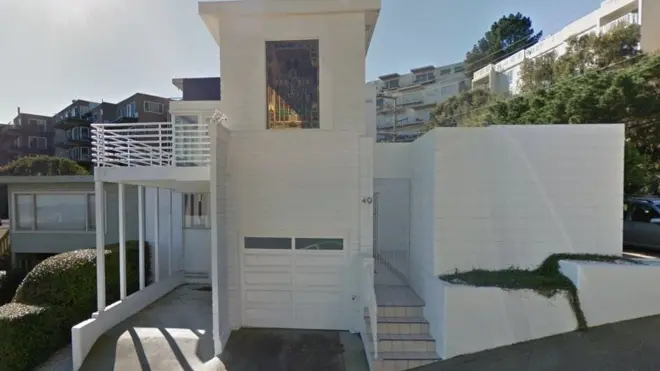 Будинок, який потрапив в об'єктив Google Streetview у 2014 році, спроектува модерніст Ріхард Нойтра