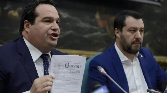 Claudio Durigo ve Matteo Salvini