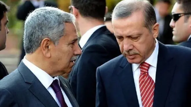 Bülent Arınç ve Recep Tayyip Erdoğan