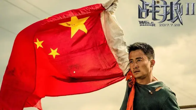 The movie, directed by and starring action film star Wu Jing, has a patriotic tone