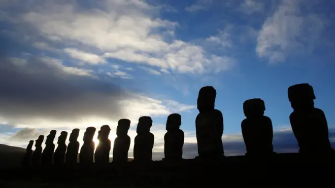 Los Moai son un sello indiscutible de la cultura rapanui.