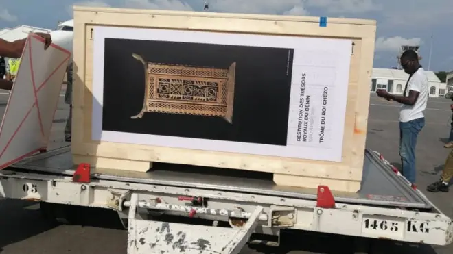 Art Bénin restitué par la France