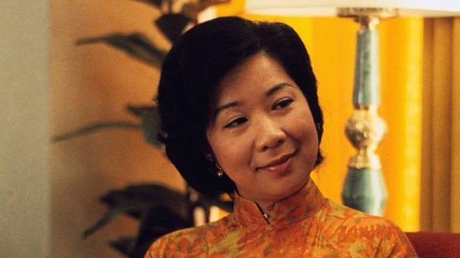 Hình phu nhân Tổng thống Nguyễn Văn Thiệu năm 1970