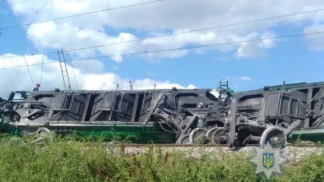 аварія вагони