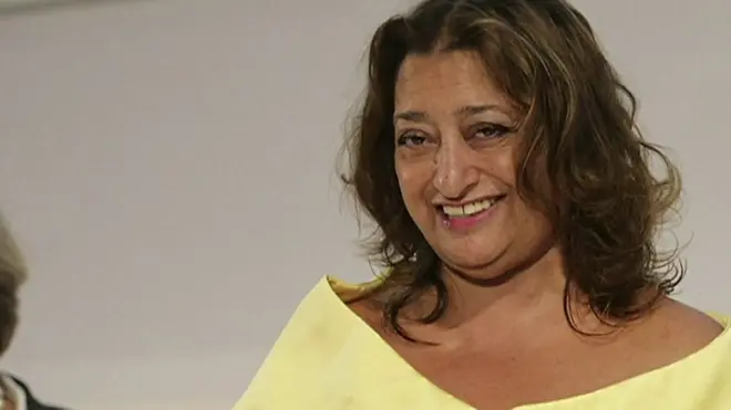 المهندسة العراقية الراحلة زها حديد