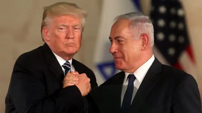 Трамп и Нетаньяху