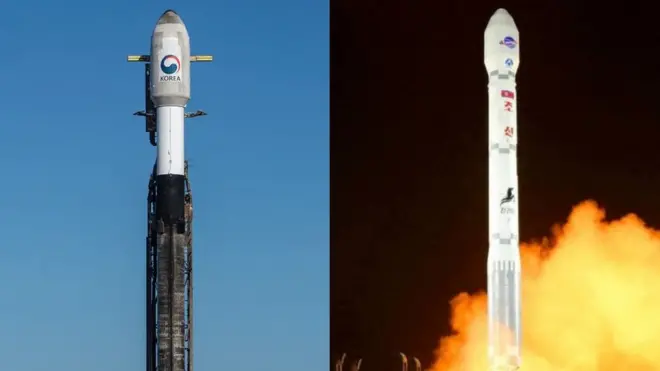 남북한 군사정찰위성 발사체