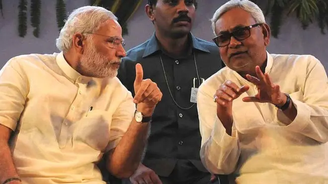 नरेंद्र मोदी, नीतीश कुमार