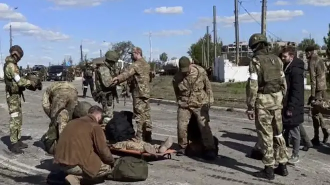 евакуація азовців