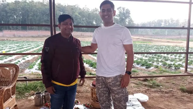 ధోని వ్యవసాయం