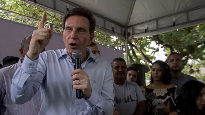 Marcelo Crivella fue elegido alcalde de Río de Janeiro en 2016.