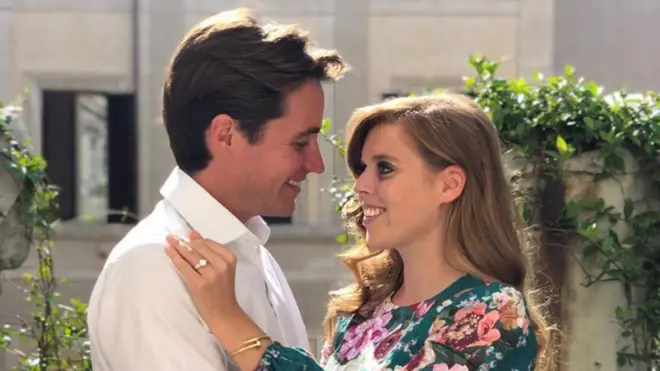Princess Beatrice and Edoardo Mapelli Mozzi got engaged in Italy earlier this month