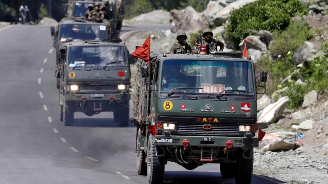 Ciidama Hindiya oo ku sii jeeda xadka Ladkha