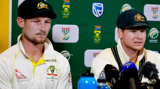 कैमरन बैनक्रॉफ्ट और स्टीव स्मिथ ने मीडिया के सामने स्वीकार की बॉल टेम्परिंग की बात