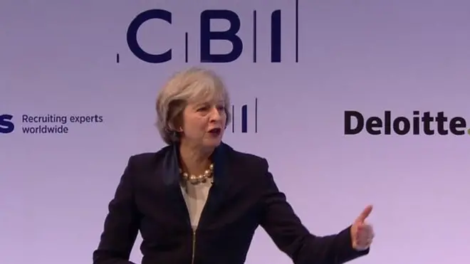 تطرقت تريزا ماي لخطط تتضمن وضع قواعد جديدة لحوكمة الشركات من شأنها دفع النمو البريطاني