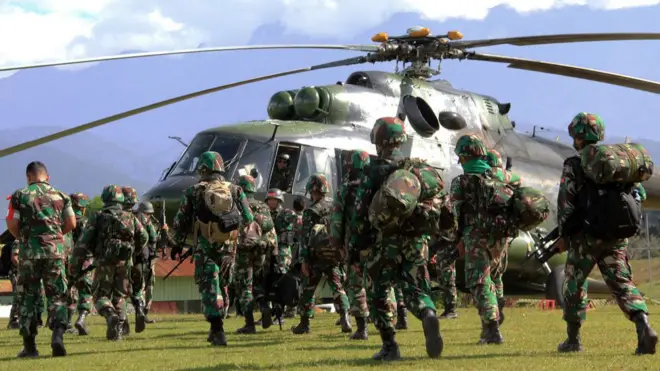 Tim gabungan TNI-Polri masih fokus pada pencarian korban penembakan di kabupaten Nduga, Papua.