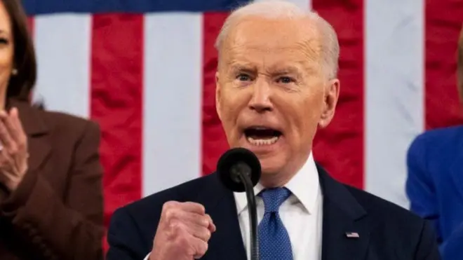 Joe Biden discursando