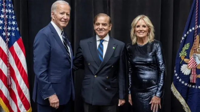 بائیڈن، شہباز شریف